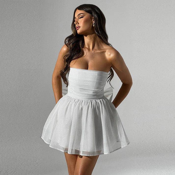 Glitter Short Party Dress for Women