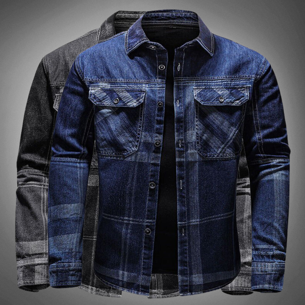 Men's classic denim jacket