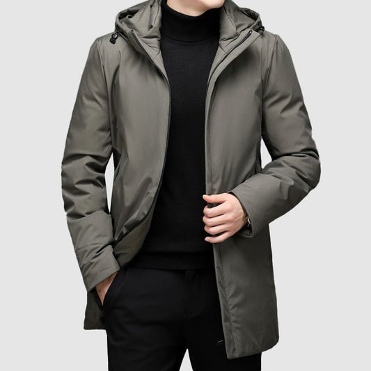 Men's thick winter jacket