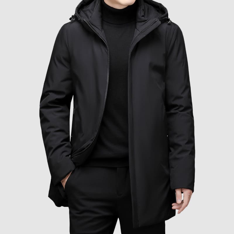 Men's thick winter jacket