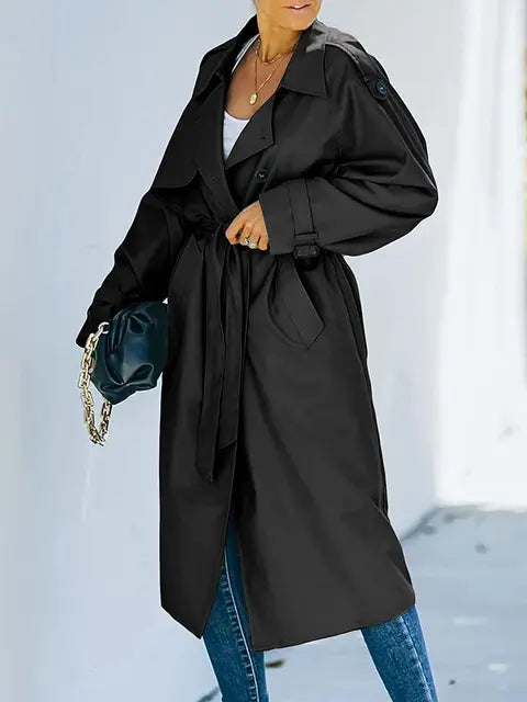 Women's classic trench coat