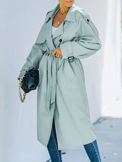 Women's classic trench coat