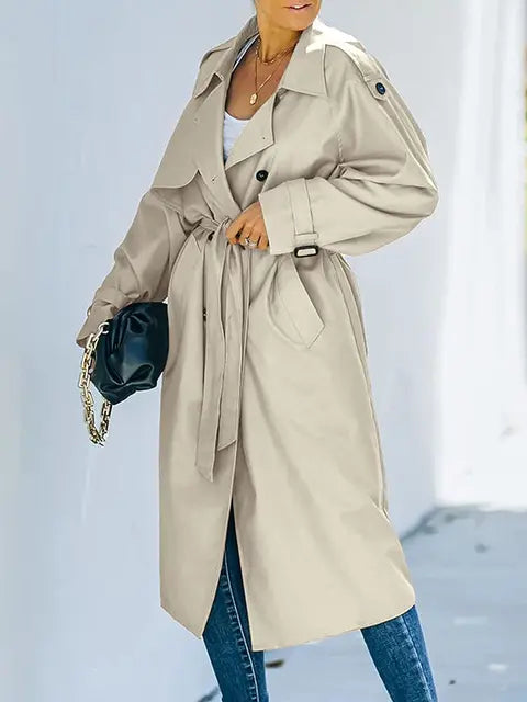 Women's classic trench coat