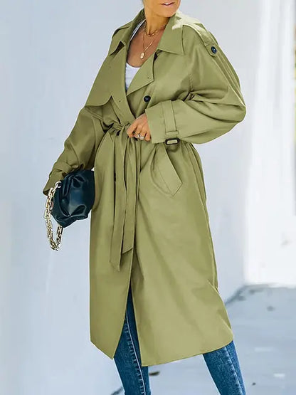 Women's classic trench coat