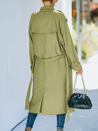 Women's classic trench coat