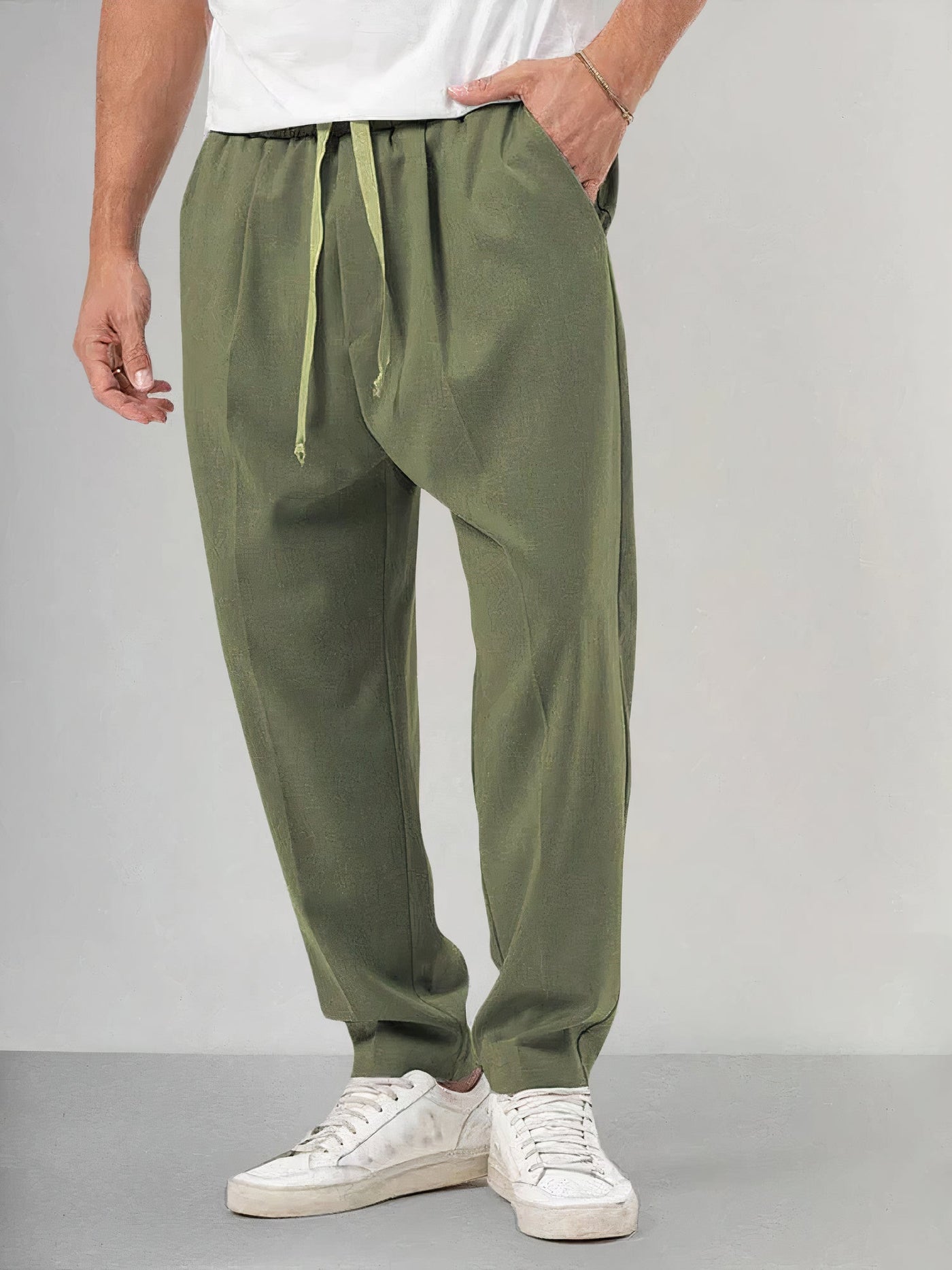 Men’s Kimono Jacket & Trousers Set – Lightweight Breathable Fabric – Relaxed Fit