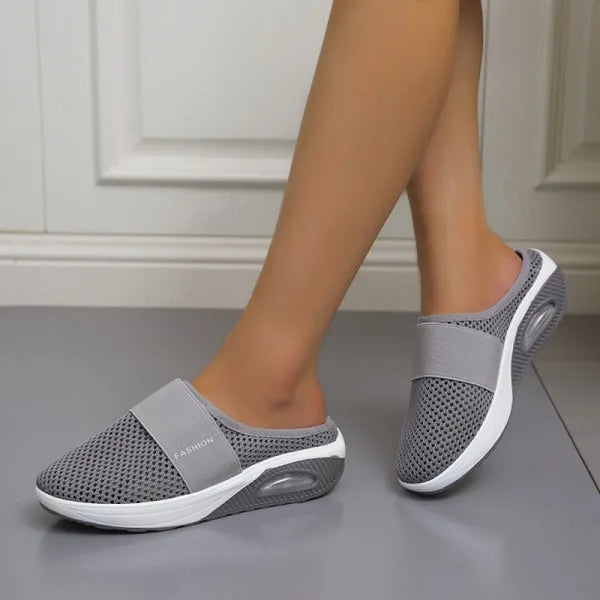 Women’s Orthopedic Wedge Sandals – Slip-On – Cushioned Air Sole