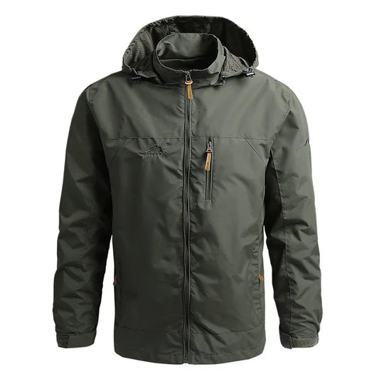 Men’s waterproof embroidered jacket