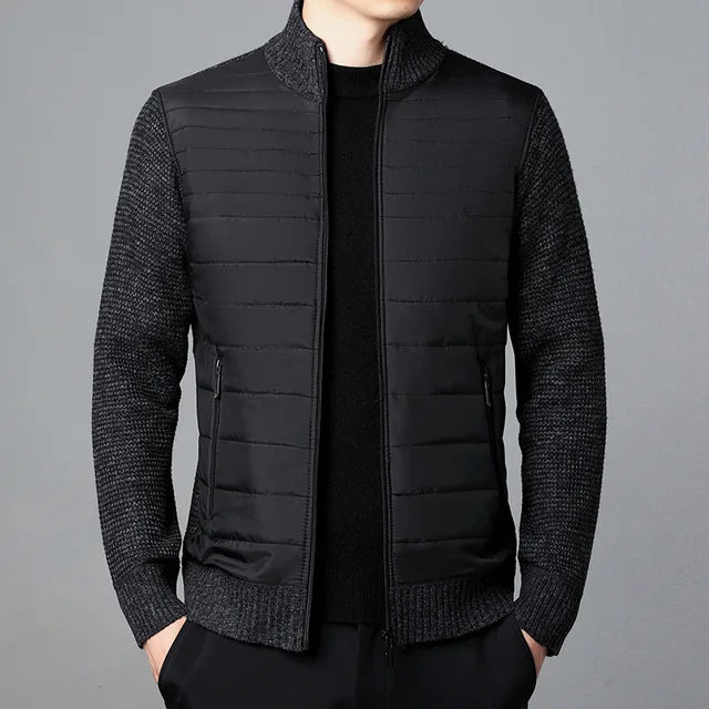 Men's classic knitted coat