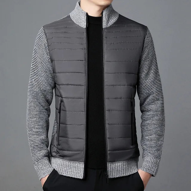 Men's classic knitted coat