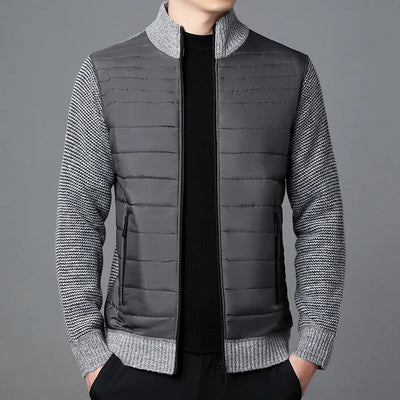 Men's classic knitted coat