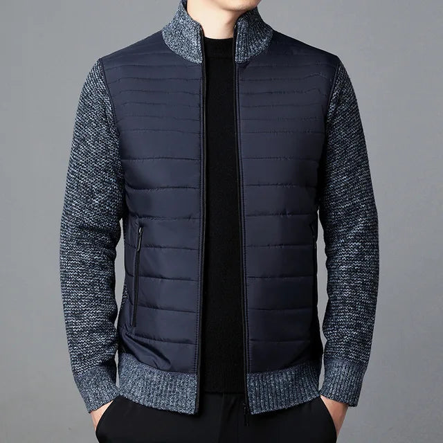 Men's classic knitted coat