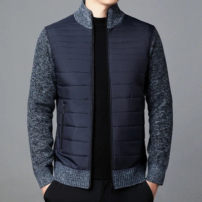 Men's classic knitted coat