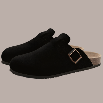 Women’s Slip-On Sandals – Cushioned Insole – Adjustable Strap – Supportive Fit