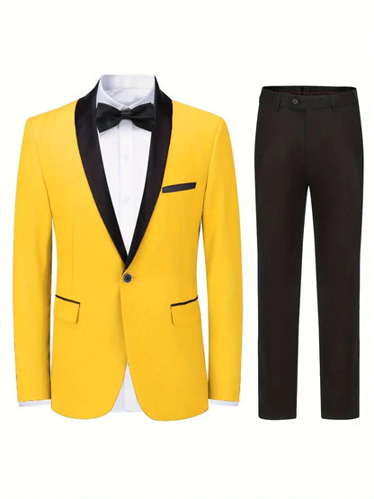 Men's Formal Suit - Classic Business Suit for Men