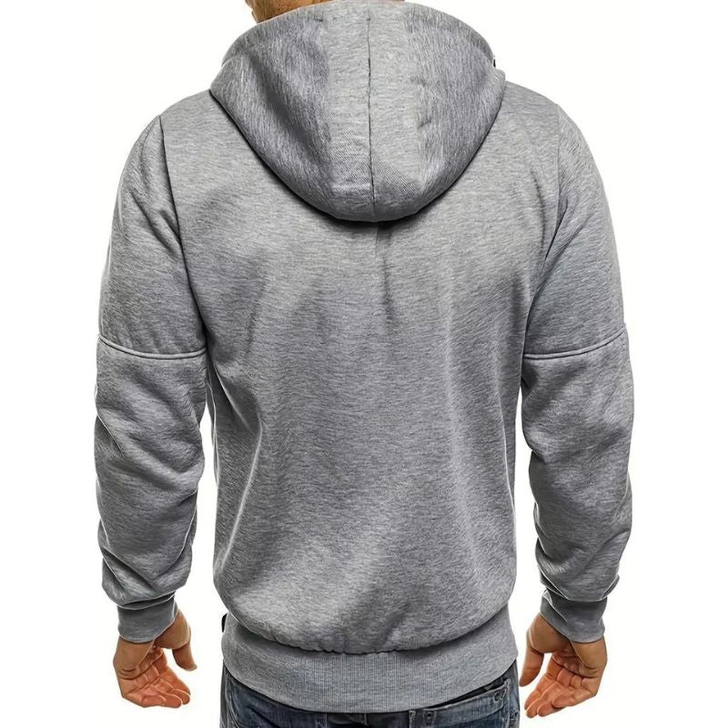 Men's casual hooded jacket