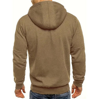 Men's casual hooded jacket