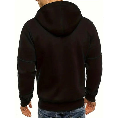 Men's casual hooded jacket