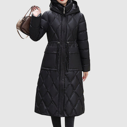 Women's lined jacket with hood