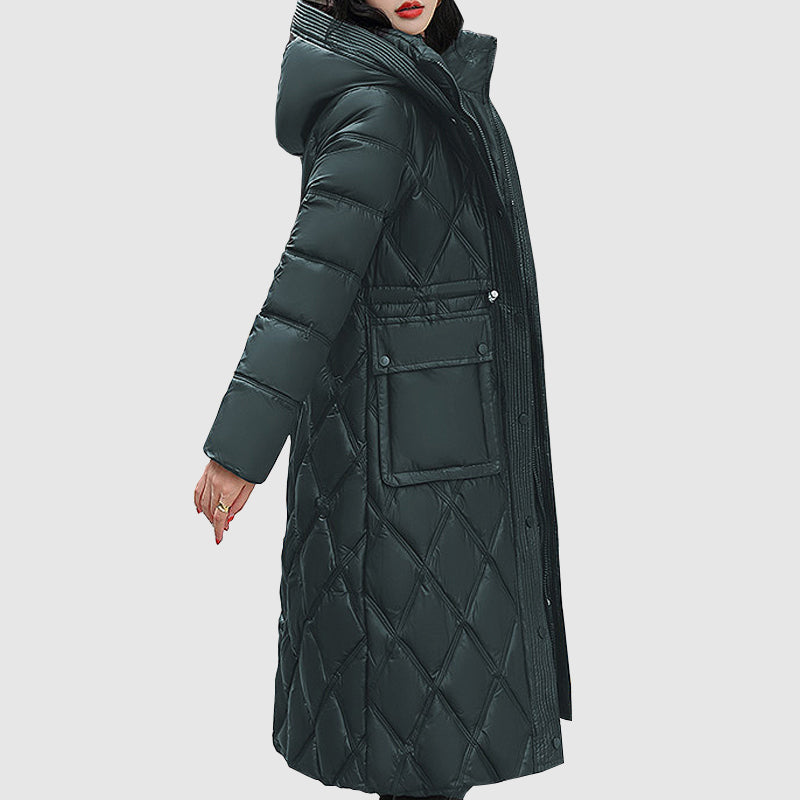 Women's lined jacket with hood