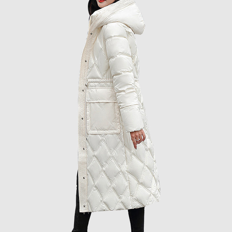 Women's lined jacket with hood