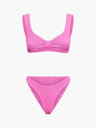 Stylish Ribbed Two-Piece Bikini for Women – Low Waist Swimsuit