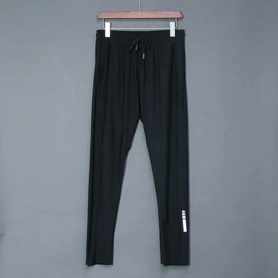 Men’s Jogger Trousers - Slim Fit - Tapered Leg - Elastic Waist - Drawstring - Side Pockets
