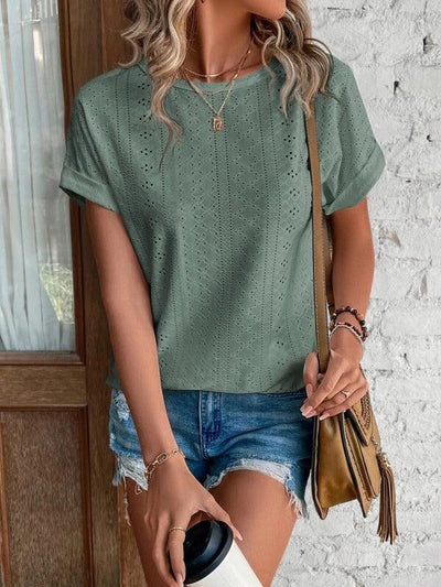Women's Casual Cotton Short-Sleeve T-Shirt