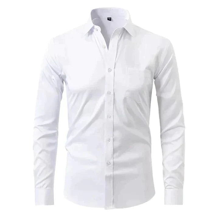 Men's Breathable Stretch Long Sleeve Shirt