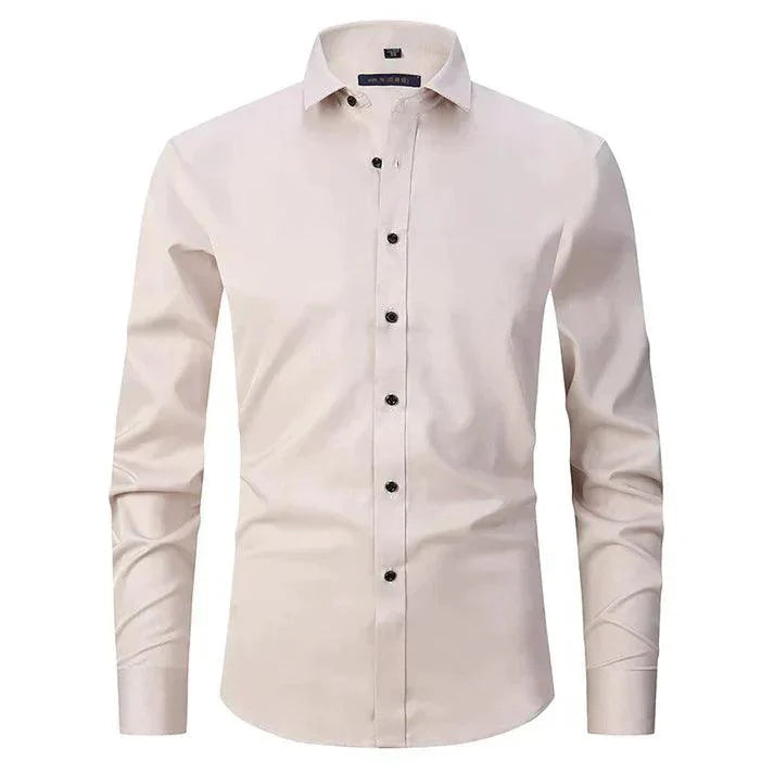 Men's Breathable Stretch Long Sleeve Shirt