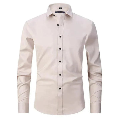 Men's Breathable Stretch Long Sleeve Shirt