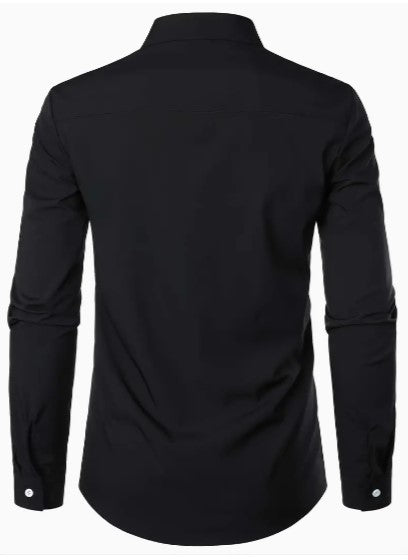 Men's breathable long sleeve casual shirt