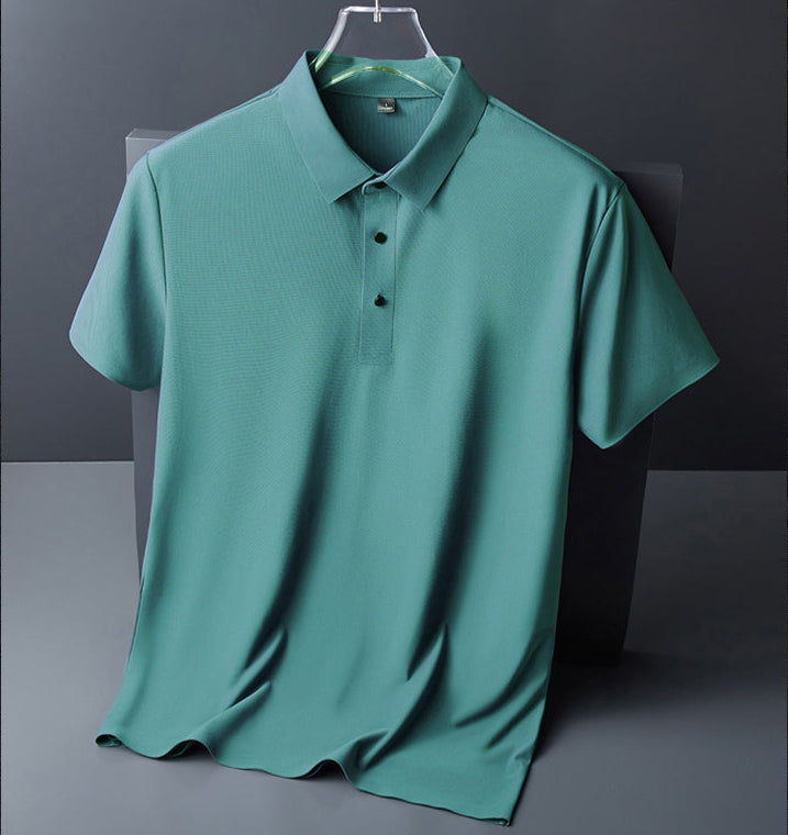 Men’s Polo Shirt – Classic Fit – Breathable Blend – Soft Touch – Button Placket