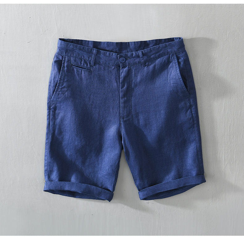 Men’s Casual Shorts  – Relaxed Fit – Knee Length with Pockets
