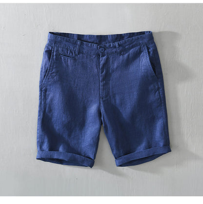 Men’s Casual Shorts  – Relaxed Fit – Knee Length with Pockets