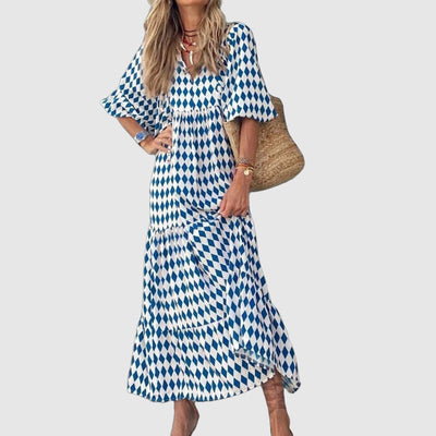 Geometric Print Dresses - Lightweight and Breathable Fashion