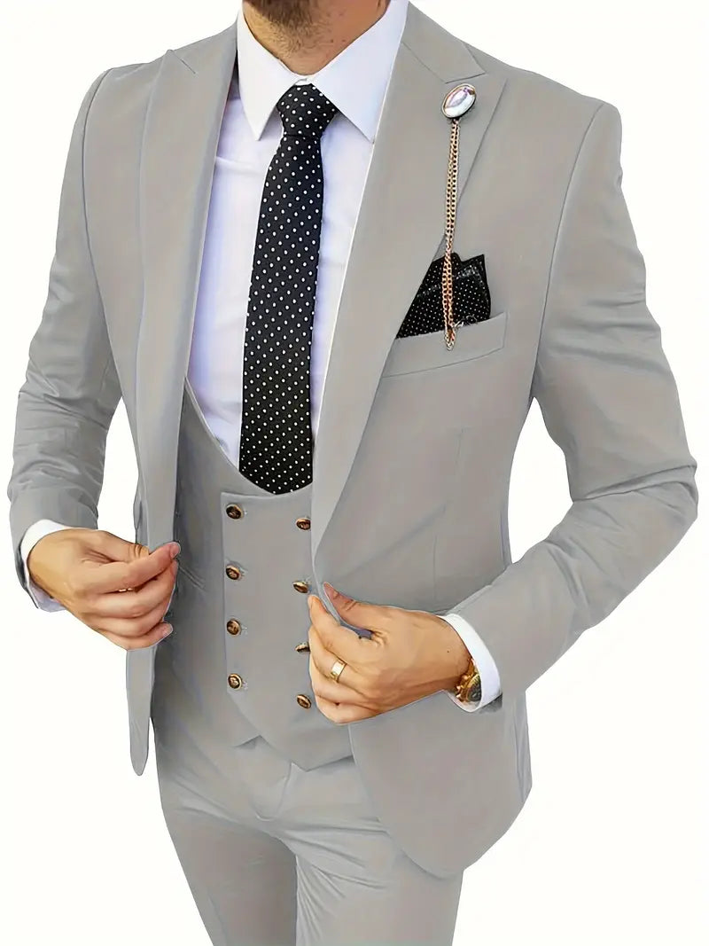 Men's Sustainable Luxury Suit – Formal Business Suit