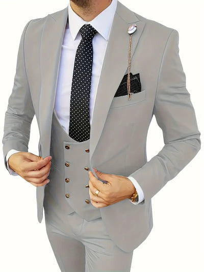 Men's Sustainable Luxury Suit – Formal Business Suit