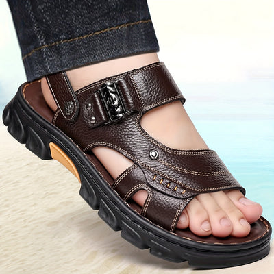 Durable adjustable sandals for men