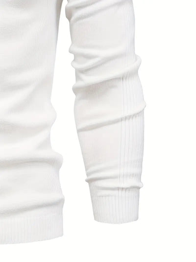 Men’s Turtleneck Sweater - Slim Fit - Soft Knit - Long Sleeve Smart Casual Wear