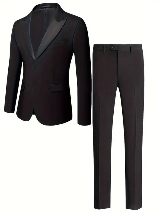 Men's Luxury Suit - Formal Business Suit for Men