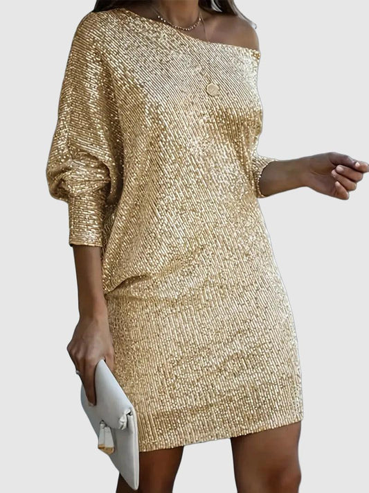 Kaelina | Sequin Party Dress | Elegant Eveningwear