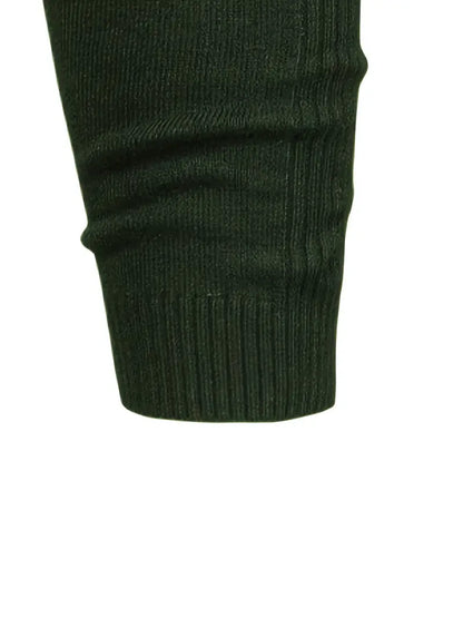 Men's casual pullover with turtleneck for men