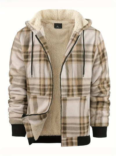 Winter Warm Fleece Lined Jacket | Stylish Durable Polyester Outer Layer