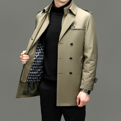 Double core jacket long sleeves for men