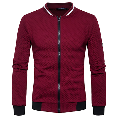 Men's Bomber Jacket - Lightweight, Breathable, All-Season Athleisure Style