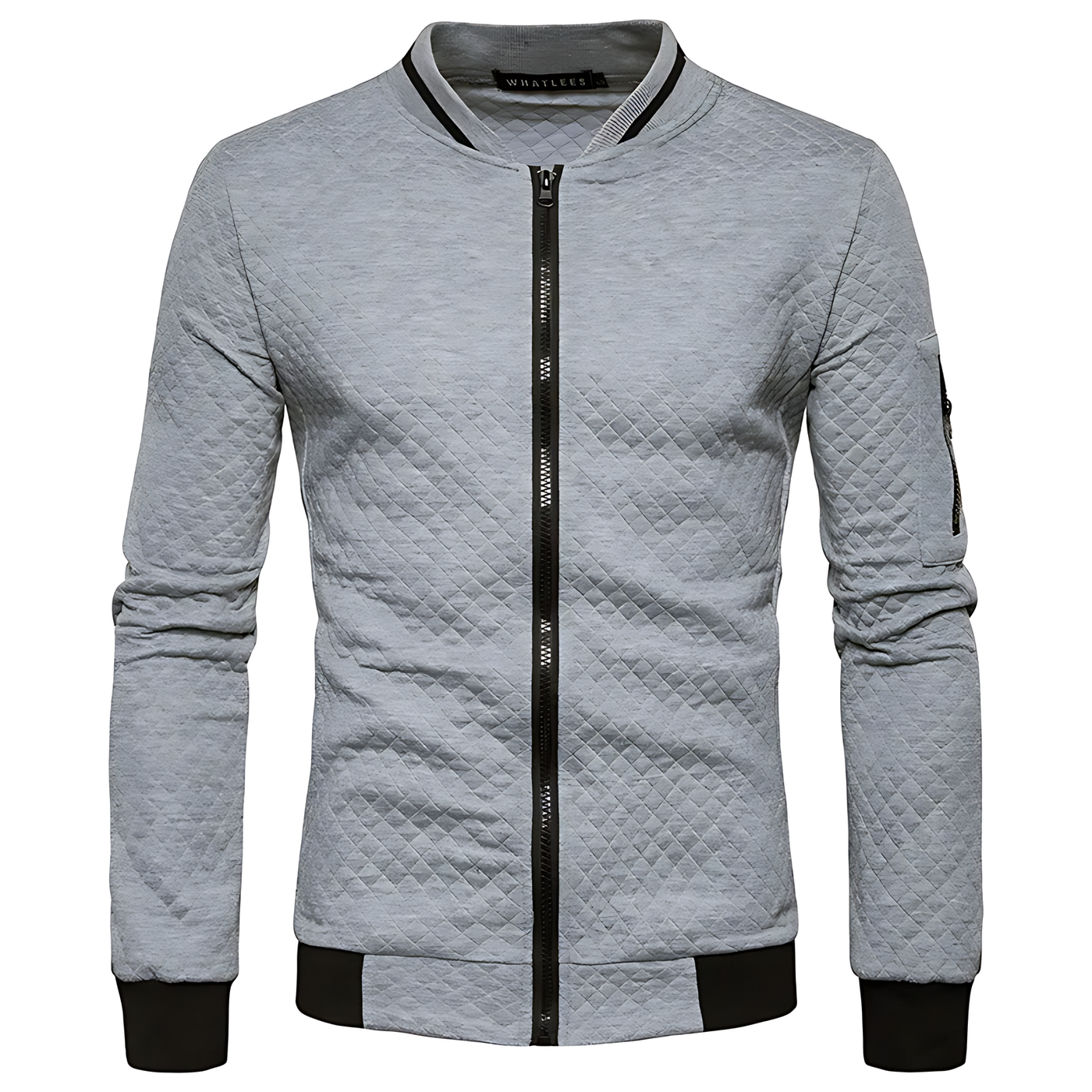 Men's Bomber Jacket - Lightweight, Breathable, All-Season Athleisure Style