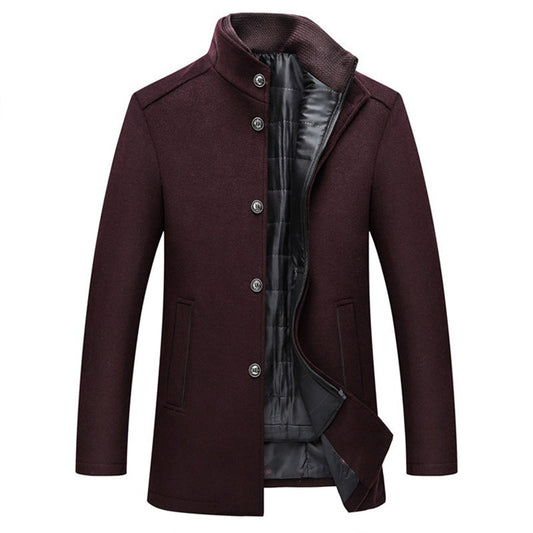 Men's winter warm thick coat