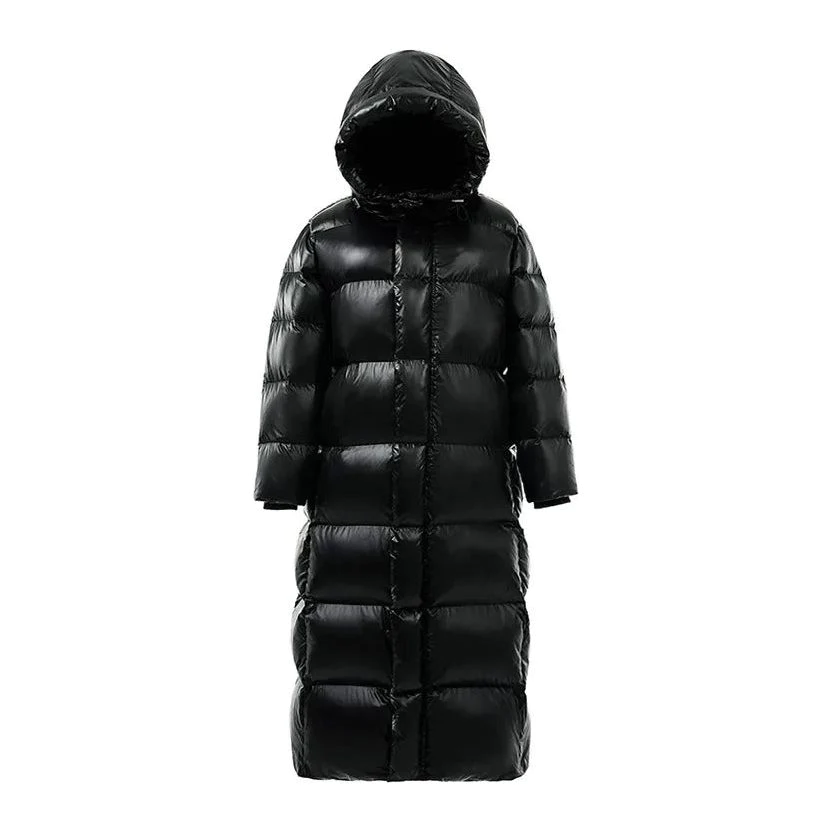 Women's stylish long padded jacket