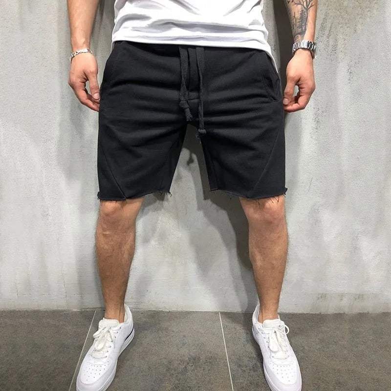 Men’s Casual Shorts - Soft Blend - Relaxed Fit - Knee-Length with Pockets
